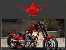 Tablet Screenshot of dragon-choppers.com